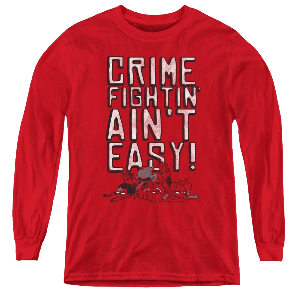 Teen Titans Go! Not Easy - Youth Long Sleeve T-Shirt Youth Long Sleeve T-Shirt Teen Titans Go!   