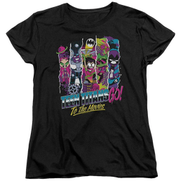 Teen Titans Go To The Movies Women's T-Shirt Women's T-Shirt Teen Titans Go!   