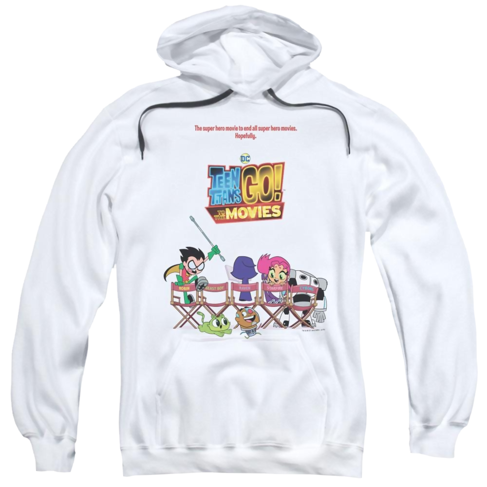 Teen Titans Go Poster Pullover Hoodie Pullover Hoodie Teen Titans Go!   