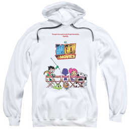 Teen Titans Go Poster Pullover Hoodie Pullover Hoodie Teen Titans Go!   
