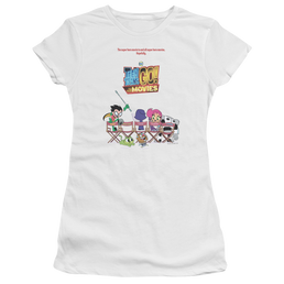 Teen Titans Go Poster Juniors T-Shirt Juniors T-Shirt Teen Titans Go!   