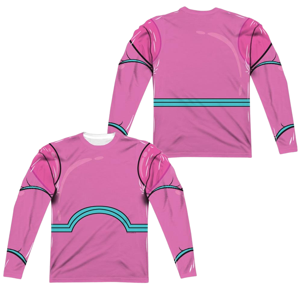 Teen Titans Go! Balloon Man Uniform (Front/Back Print) - Men's All-Over Print Long Sleeve Men's All-Over Print Long Sleeve Teen Titans Go!   