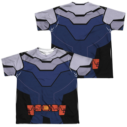 Teen Titans Go! Slade Uniform (Front/Back Print) - Youth All-Over Print T-Shirt Youth All-Over Print T-Shirt (Ages 8-12) Teen Titans Go!   