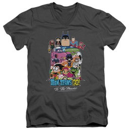Teen Titans Go Hollywood Men's V-Neck T-Shirt Men's V-Neck T-Shirt Teen Titans Go!   
