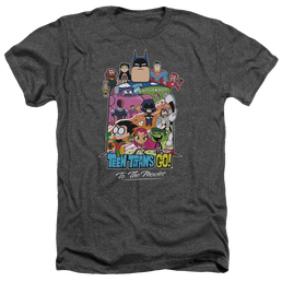 Teen Titans Go Hollywood Men's Heather T-Shirt Men's Heather T-Shirt Teen Titans Go!   