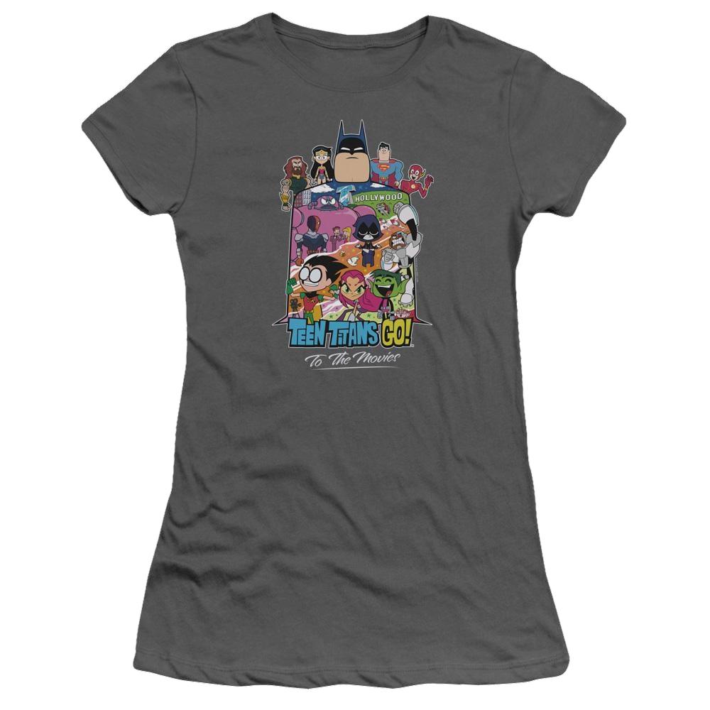 Teen Titans Go Hollywood Juniors T-Shirt Juniors T-Shirt Teen Titans Go!   