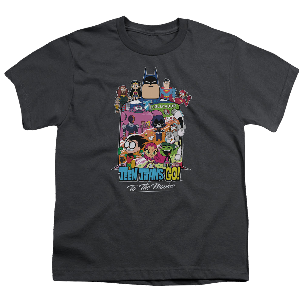 Teen Titans Go! Hollywood - Youth T-Shirt Youth T-Shirt (Ages 8-12) Teen Titans Go!   