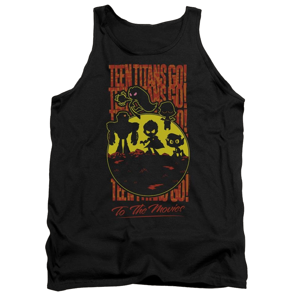 Teen Titans Go Titans Silhouette Men's Tank Men's Tank Teen Titans Go!   