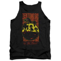 Teen Titans Go Titans Silhouette Men's Tank Men's Tank Teen Titans Go!   