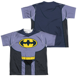 Teen Titans Go! Batman Uniform (Front/Back Print) - Youth All-Over Print T-Shirt Youth All-Over Print T-Shirt (Ages 8-12) Teen Titans Go!   