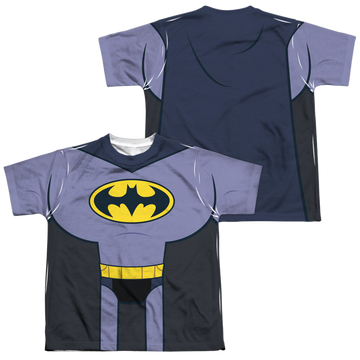 Teen Titans Go! Batman Uniform youth all-over print t-shirt for ages 8 to 12