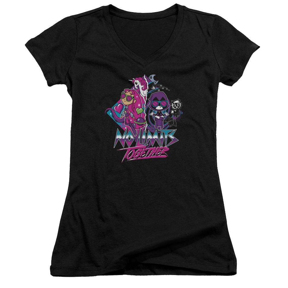 Teen Titans Go No Limits Juniors V-Neck T-Shirt Juniors V-Neck T-Shirt Teen Titans Go!   