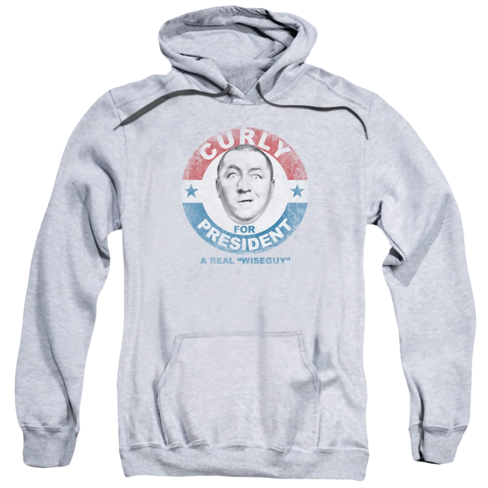 Three Stooges, The Curly For President - Pullover Hoodie Pullover Hoodie The Three Stooges   