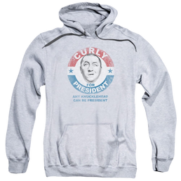 Three Stooges, The Curly For President - Pullover Hoodie Pullover Hoodie The Three Stooges   