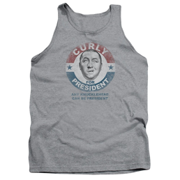 Three Stooges, The Curly For President - Men's Tank Top Men's Tank The Three Stooges   