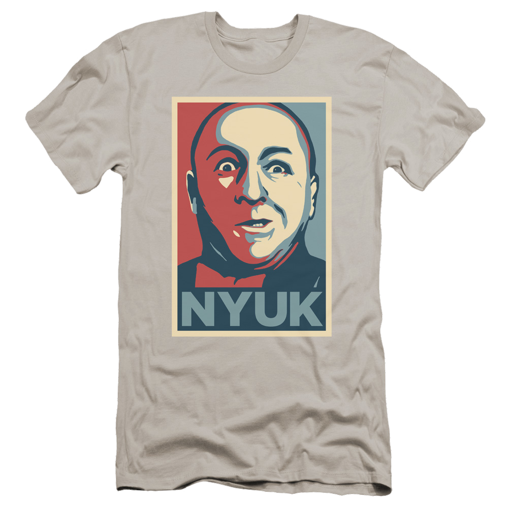 The Three Stooges Nyuk Men's Premium Slim Fit T-Shirt Men's Premium Slim Fit T-Shirt The Three Stooges   