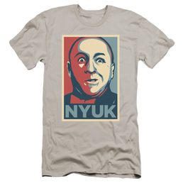 The Three Stooges Nyuk Men's Premium Slim Fit T-Shirt Men's Premium Slim Fit T-Shirt The Three Stooges   