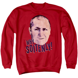 The Three Stooges Why Soitenly Men's Crewneck Sweatshirt Men's Crewneck Sweatshirt The Three Stooges   