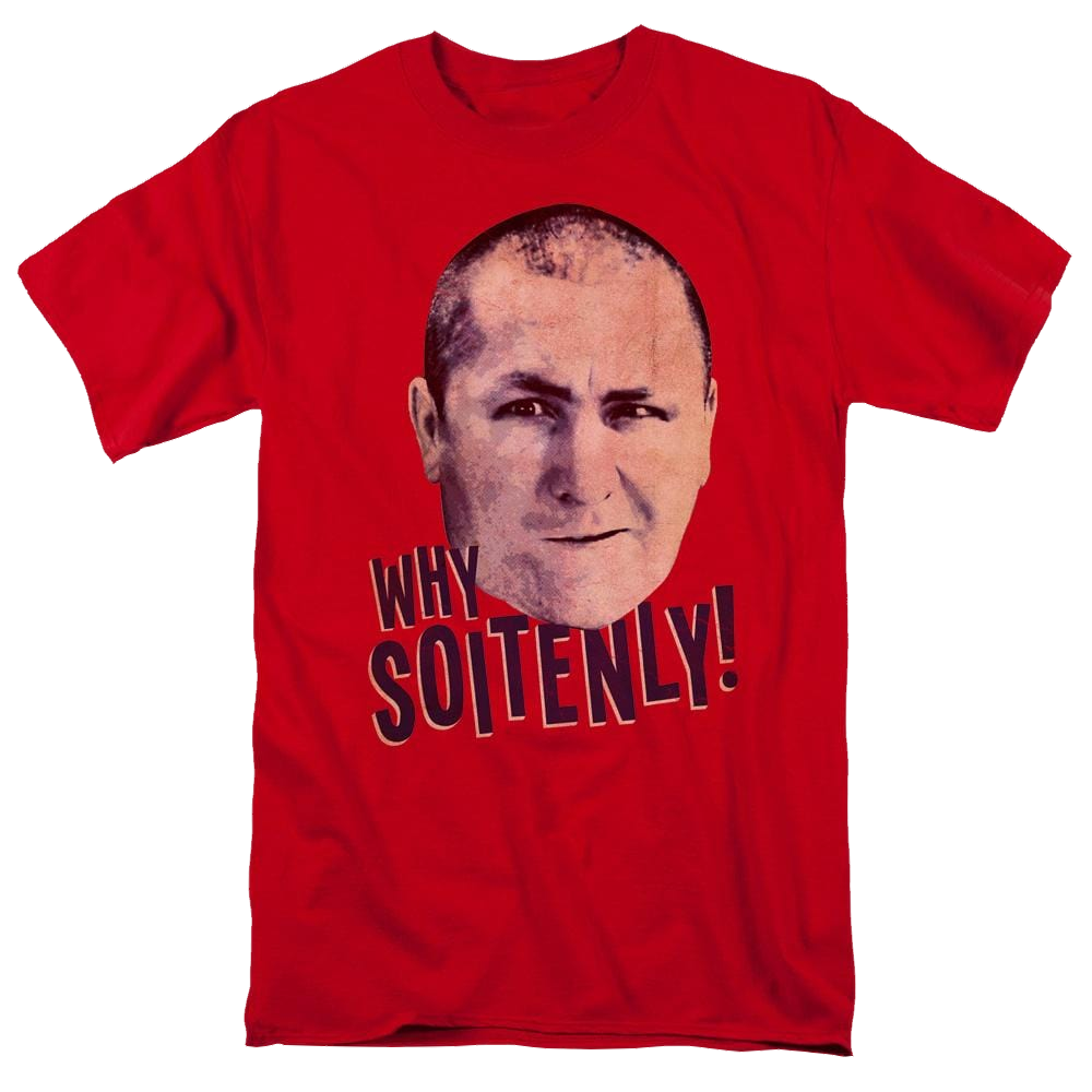 The Three Stooges Why Soitenly Men's Regular Fit T-Shirt Men's Regular Fit T-Shirt The Three Stooges   