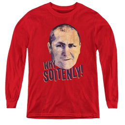Three Stooges, The Why Soitenly - Youth Long Sleeve T-Shirt Youth Long Sleeve T-Shirt The Three Stooges   