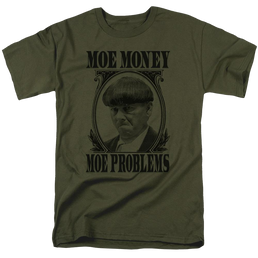 Three Stooges, The Moe Money - Men's Regular Fit T-Shirt Men's Regular Fit T-Shirt The Three Stooges   