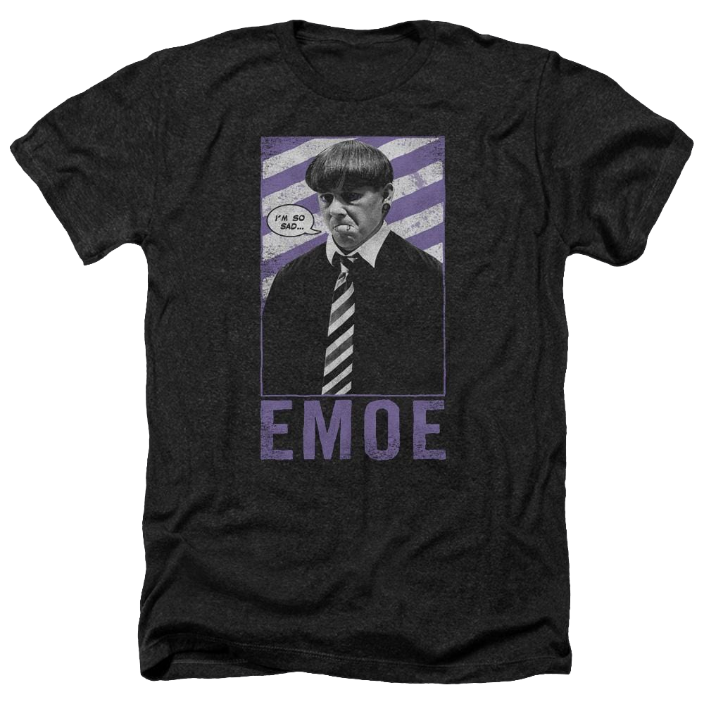 The Three Stooges Emoe Men's Heather T-Shirt Men's Heather T-Shirt The Three Stooges   