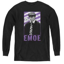 Three Stooges, The Emoe - Youth Long Sleeve T-Shirt Youth Long Sleeve T-Shirt The Three Stooges   