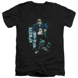 The Three Stooges Curly Style Men's V-Neck T-Shirt Men's V-Neck T-Shirt The Three Stooges   