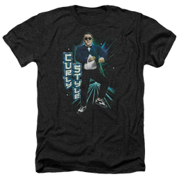 The Three Stooges Curly Style Men's Heather T-Shirt Men's Heather T-Shirt The Three Stooges   