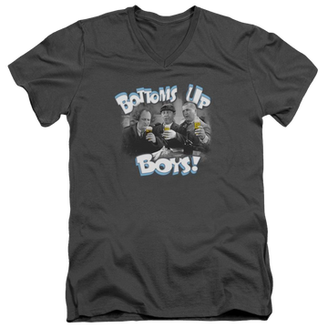 The Three Stooges Bottoms Us Men's V-Neck T-Shirt Men's V-Neck T-Shirt The Three Stooges   
