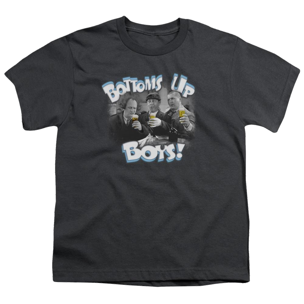 The Three Stooges Bottoms Up Youth T-Shirt (Ages 8-12) Youth T-Shirt (Ages 8-12) The Three Stooges   