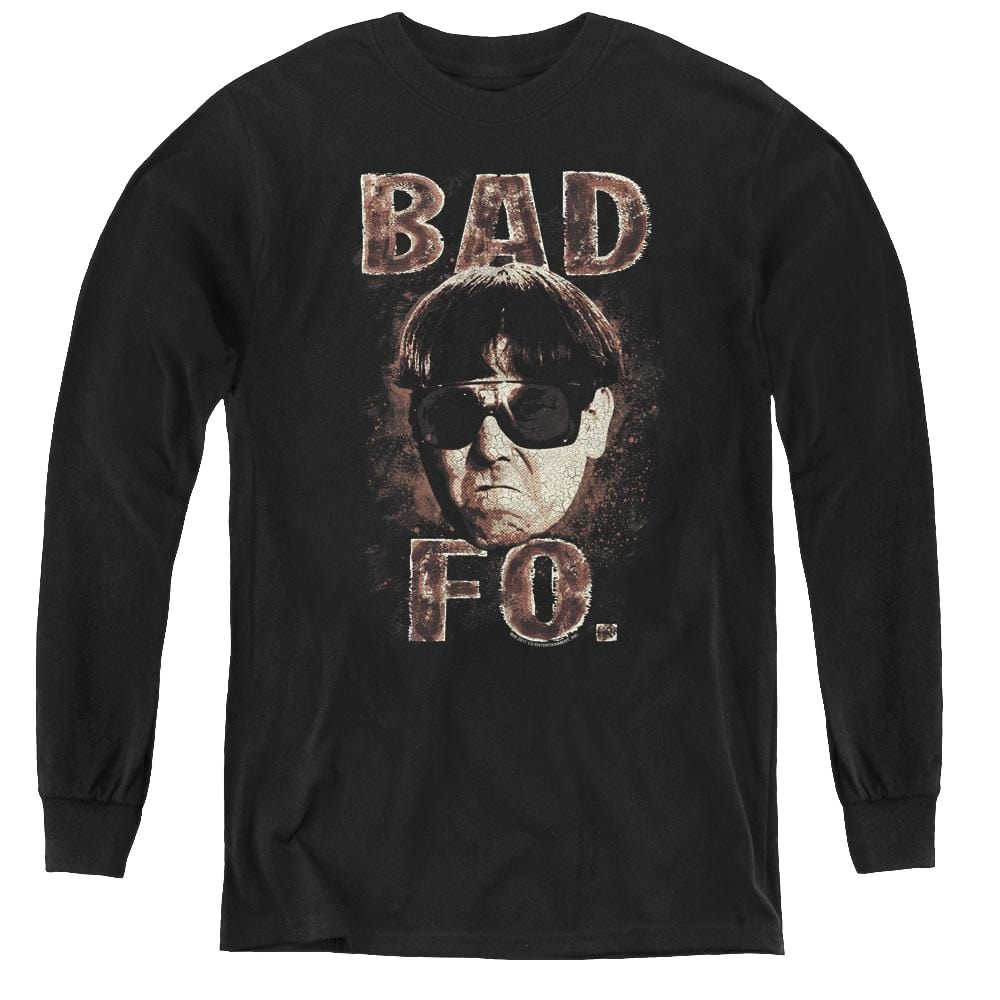 Three Stooges, The Bad Moe Fo - Youth Long Sleeve T-Shirt Youth Long Sleeve T-Shirt The Three Stooges   