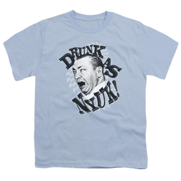 The Three Stooges Drunk Youth T-Shirt (Ages 8-12) Youth T-Shirt (Ages 8-12) The Three Stooges   