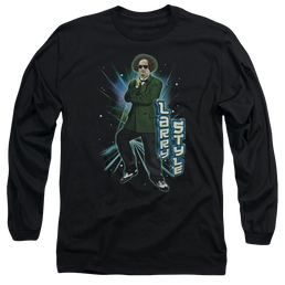 The Three Stooges Larry Style Men's Long Sleeve T-Shirt Men's Long Sleeve T-Shirt The Three Stooges   