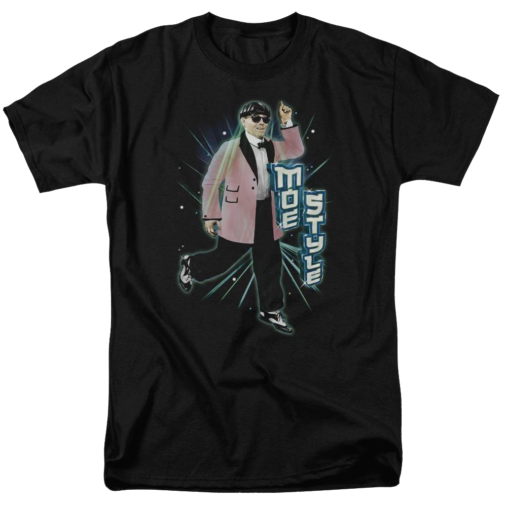 The Three Stooges Moe Style Men's Regular Fit T-Shirt Men's Regular Fit T-Shirt The Three Stooges   