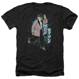 The Three Stooges Moe Style Men's Heather T-Shirt Men's Heather T-Shirt The Three Stooges   