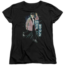 The Three Stooges Moe Style Women's T-Shirt Women's T-Shirt The Three Stooges   