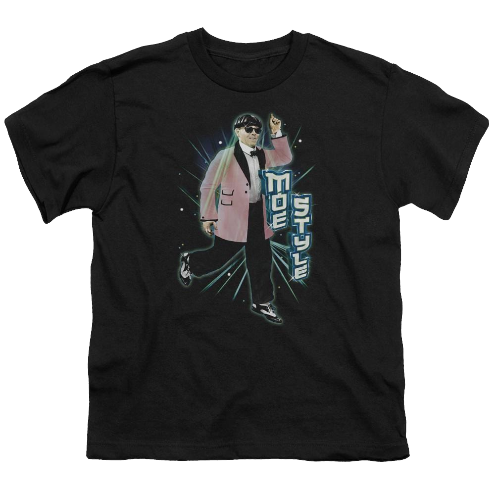 The Three Stooges Moe Style Youth T-Shirt (Ages 8-12) Youth T-Shirt (Ages 8-12) The Three Stooges   