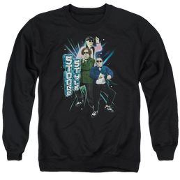 The Three Stooges Stooge Style Men's Crewneck Sweatshirt Men's Crewneck Sweatshirt The Three Stooges   