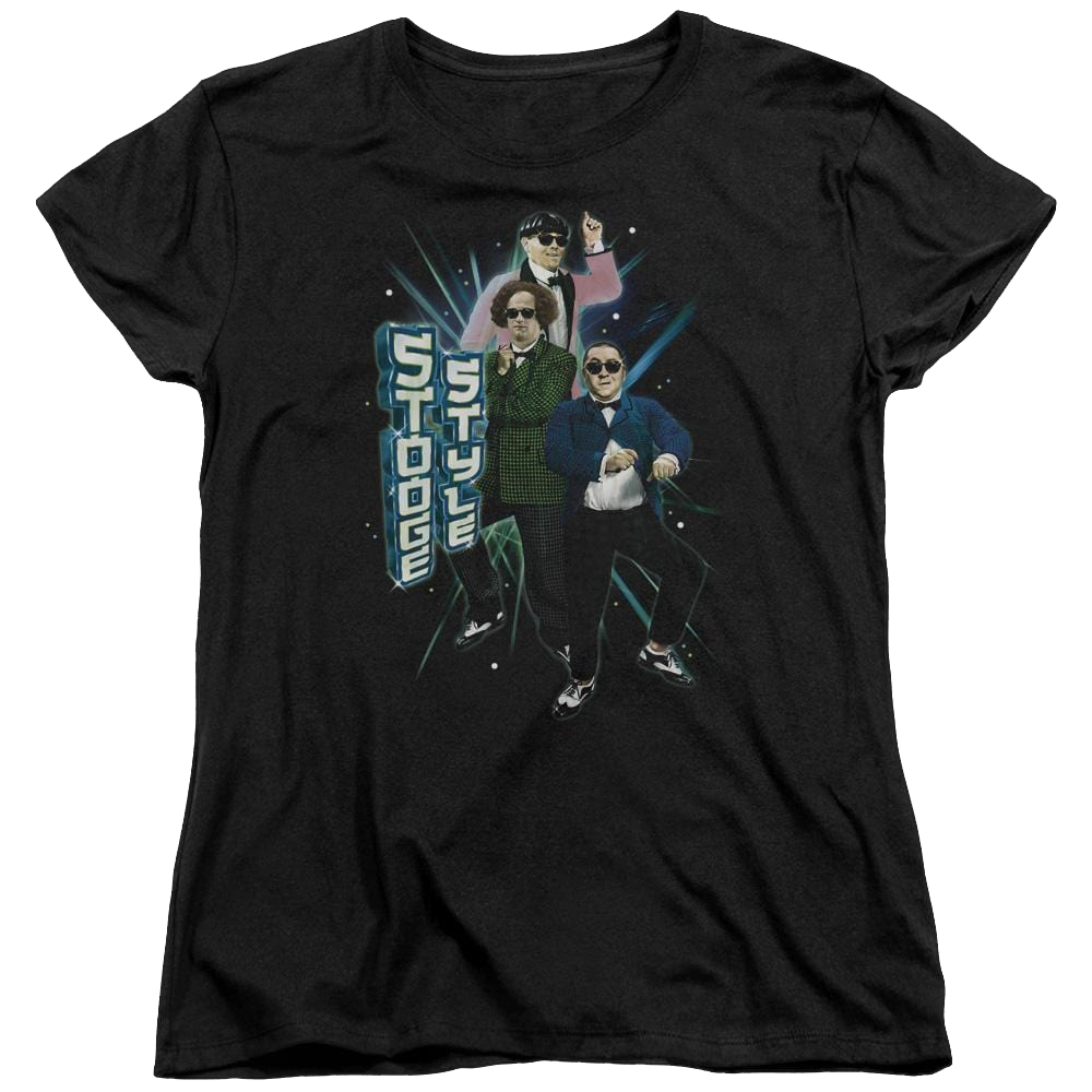 The Three Stooges Stooge Style Women's T-Shirt Women's T-Shirt The Three Stooges   