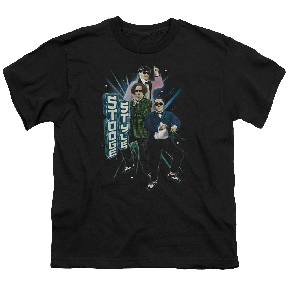 The Three Stooges Stooge Style Youth T-Shirt (Ages 8-12) Youth T-Shirt (Ages 8-12) The Three Stooges   