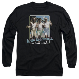 The Three Stooges Knucklesheads On Vacation Men's Long Sleeve T-Shirt Men's Long Sleeve T-Shirt The Three Stooges   