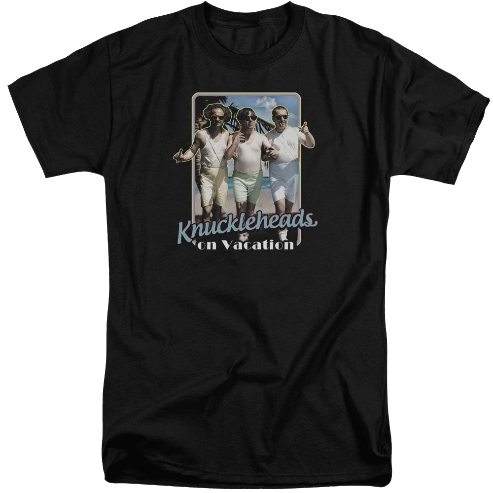 The Three Stooges Knucklesheads On Vacation Men's Tall Fit T-Shirt Men's Tall Fit T-Shirt The Three Stooges   