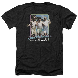 The Three Stooges Knucklesheads On Vacation Men's Heather T-Shirt Men's Heather T-Shirt The Three Stooges   