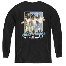 Three Stooges, The Knuckleheads On Vacation - Youth Long Sleeve T-Shirt Youth Long Sleeve T-Shirt The Three Stooges   