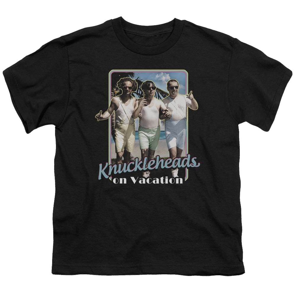 The Three Stooges Knucklesheads On Vacation Youth T-Shirt (Ages 8-12) Youth T-Shirt (Ages 8-12) The Three Stooges   