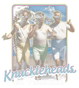 The Three Stooges Knucklesheads On Vacation Women's T-Shirt Women's T-Shirt The Three Stooges   