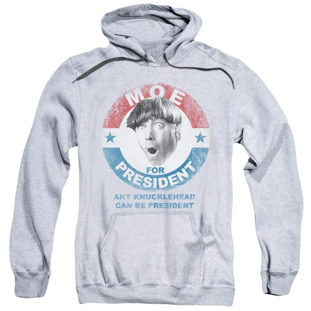 The Three Stooges Moe For President Pullover Hoodie Pullover Hoodie The Three Stooges   