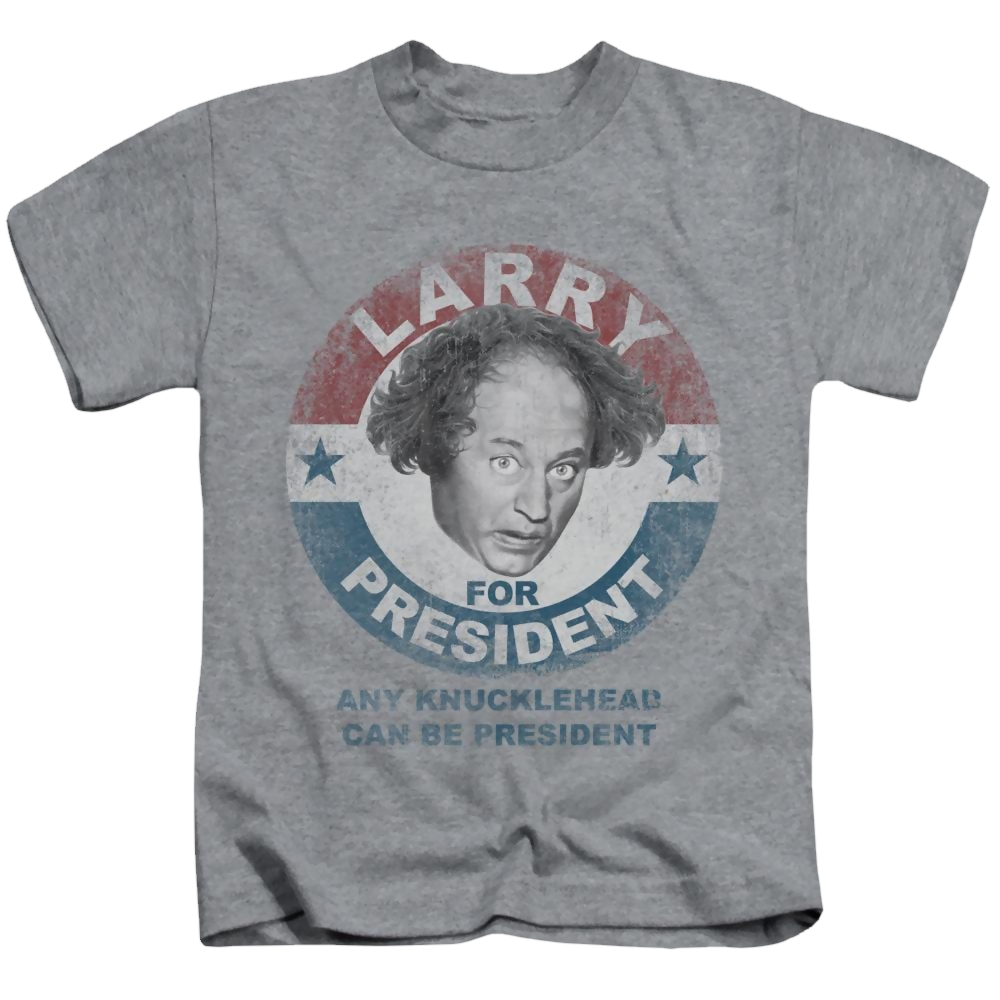 The Three Stooges Larry For President Kid's T-Shirt (Ages 4-7) Kid's T-Shirt (Ages 4-7) The Three Stooges   