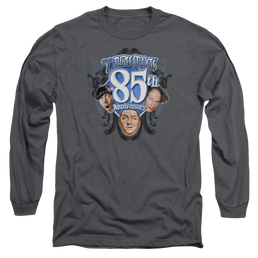 The Three Stooges 85th Anniversary 2 Men's Long Sleeve T-Shirt Men's Long Sleeve T-Shirt The Three Stooges   